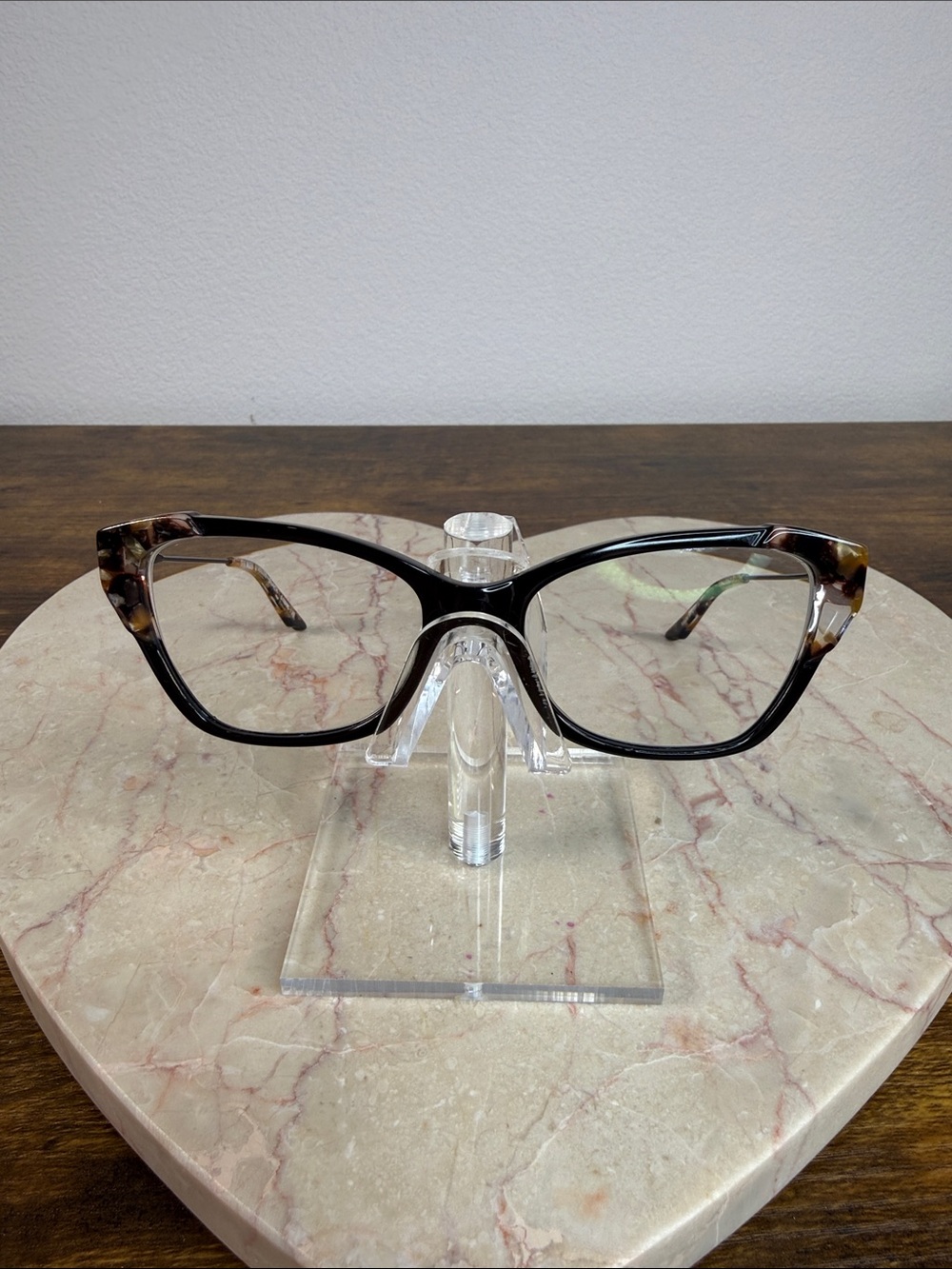 Steve Madden Tortoiseshell & Black Cat Eye Women's RX Glasses
